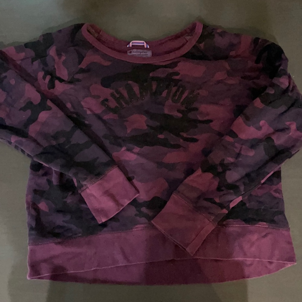 Champion Camo Crewneck